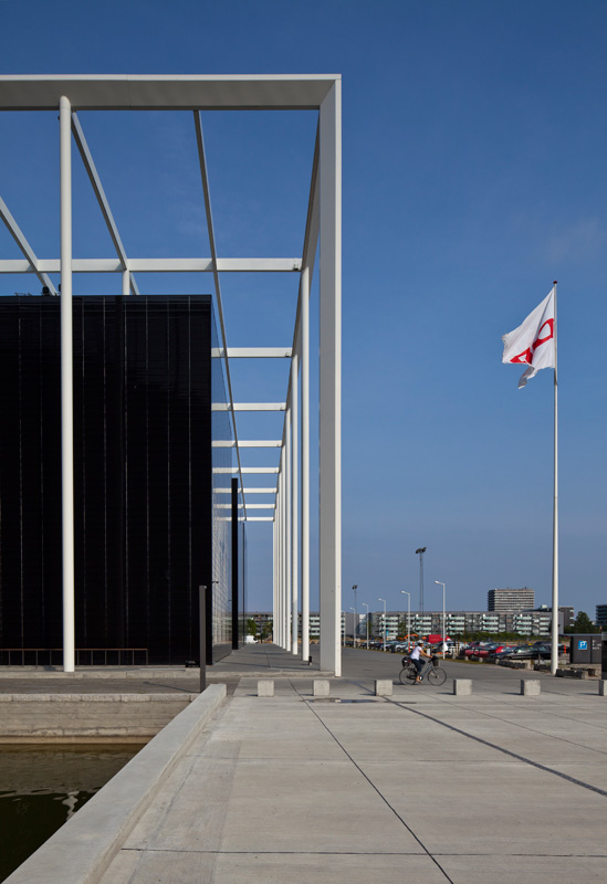 Hauptverwaltung des dänischen Rundfunks, Süd-Westseite (Vilhelm Lauritzen Architects 2006)